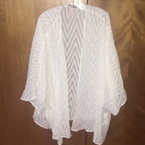 Forever 21 Sheer Cardigan